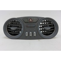 04 Mercedes R230 SL55 SL500 dash vent, center, gray 2308300054 SL500 SL600 SL65