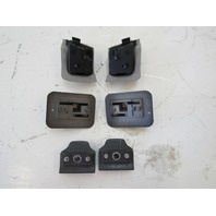 Mercedes R230 SL55 SL500 trunk lid bump stops, pads set, alpaca gray