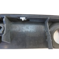 Mercedes W204 C63 C250 trim, trunk lid chrome moulding 2047400993