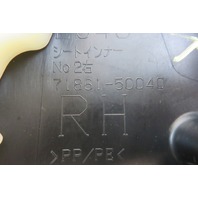 07-09 Lexus LS460 trim, seat cover, right front, black 7186150040