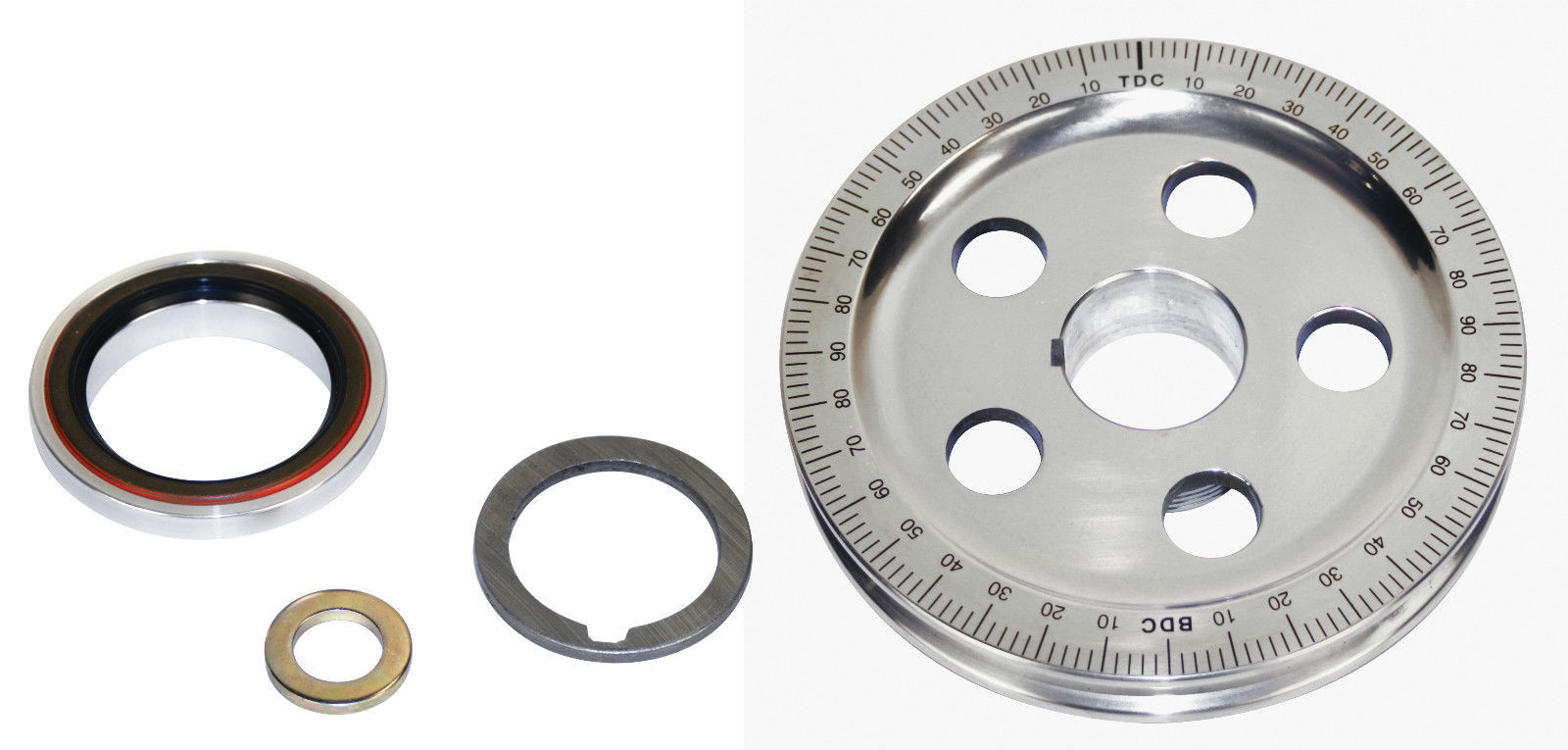 VW BUG Buggy Sand Rail BoltIn Sand Sealed Crank POWER Pulley Kit, 8693