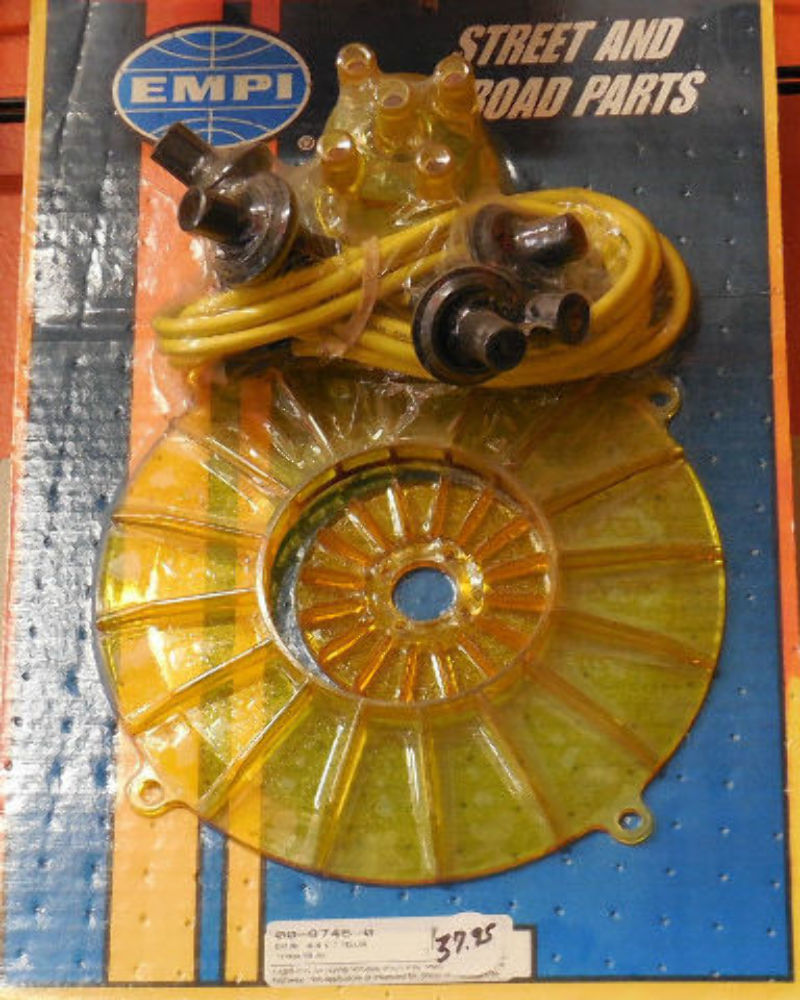 Engine Trim Dress Up Kit, 4pc, Yellow, Compatible With Bug, Dune Buggy