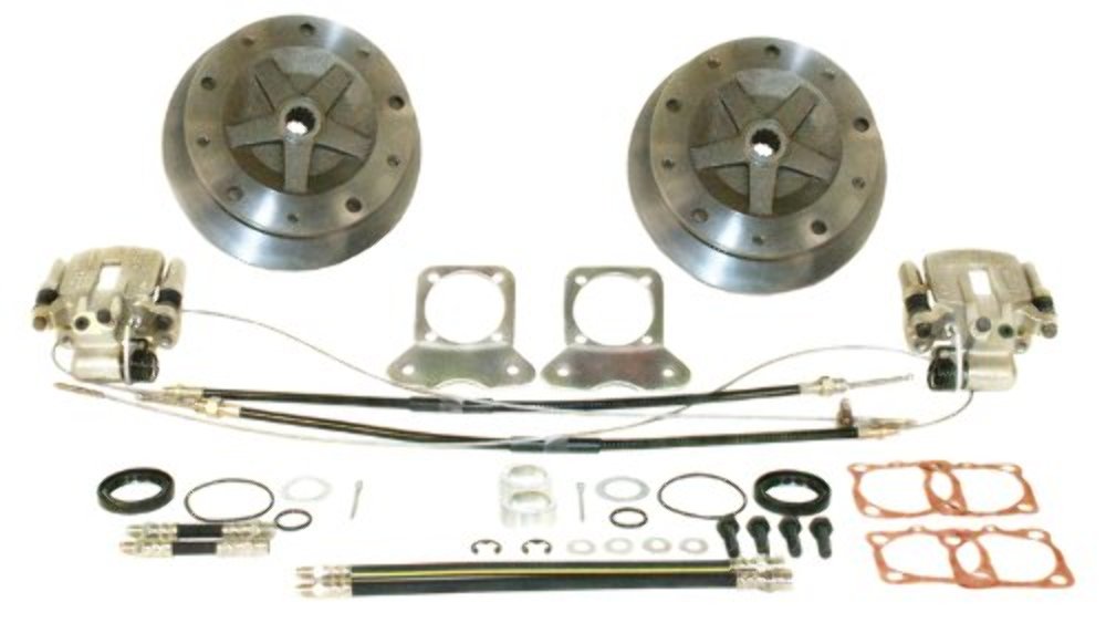 WIDE REAR DISC BRAKE KIT, dune buggy vw baja bug Pirate Mfg