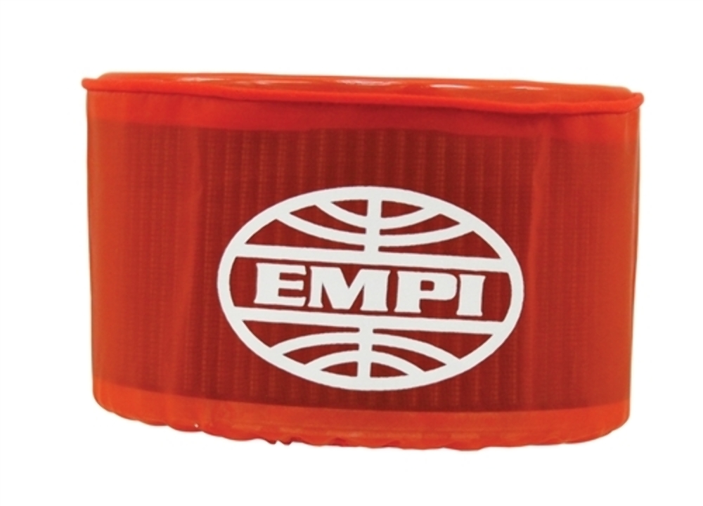 EMPI 436142 PREFILTER FOR 40MM SOLEX/BROSOL ROUND, RED dune buggy vw