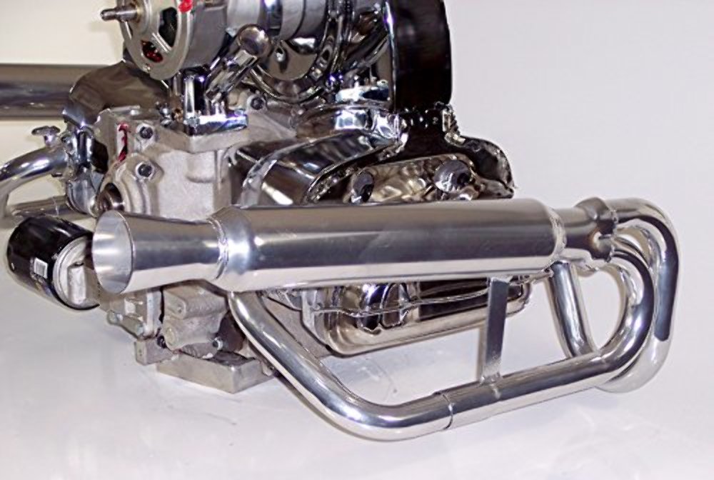EMPI 55-3373 Dual Dune Buggy Exhaust Ceramic Coated - VW Dune Buggy Bug ...