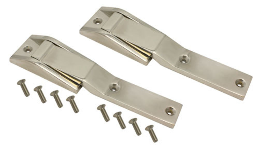 JP2007SS Jeep Wrangler TJ 199703 Stainless Steel Tailgate Hinge Kit