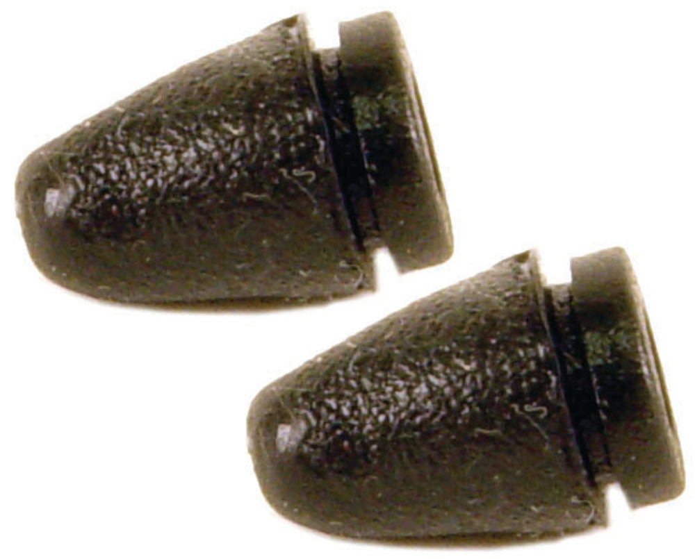 2 Fuel Door Glove Box Rubber Stops VW T1 5277 Ghia 5674, T2 6879