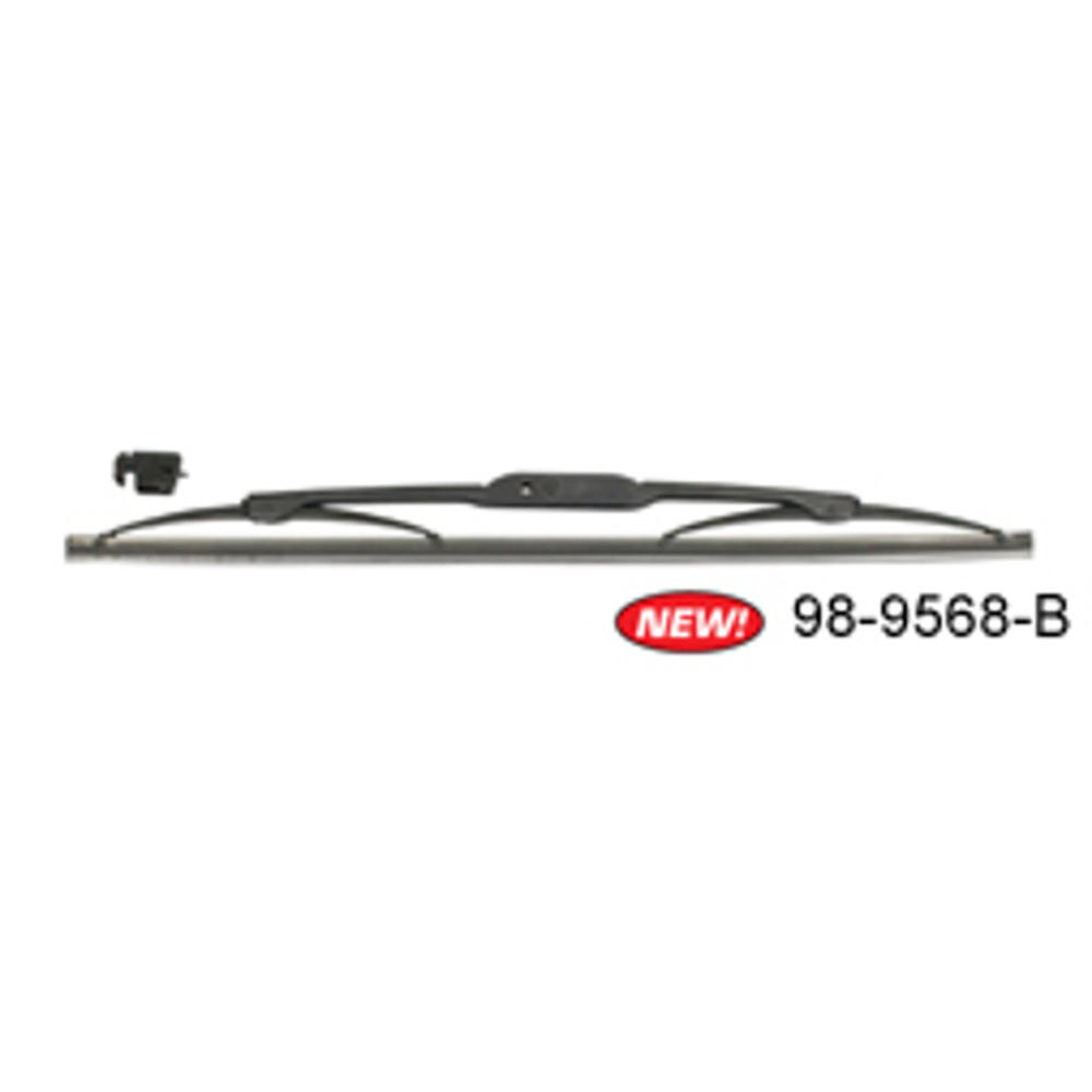Empi 98-9559-B Black Wiper Blade – Fits Left Or Right Side, VW Bug 1958-1964, Each