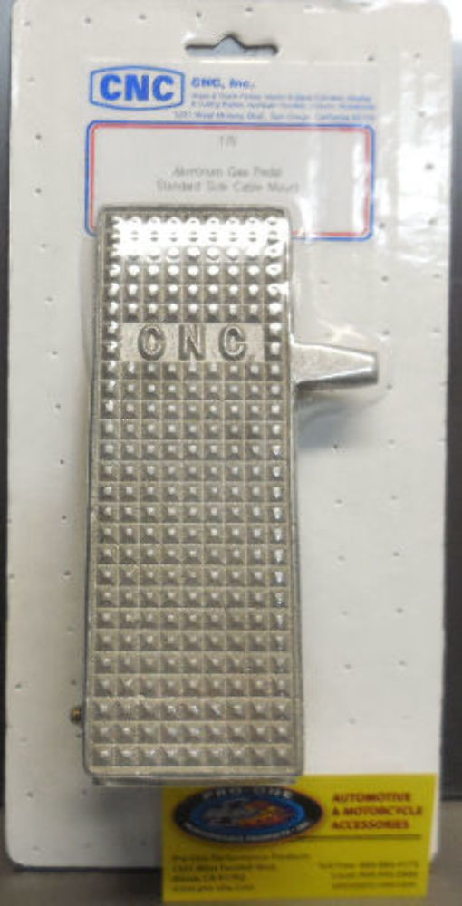 C.N.C. Universal Throttle Pedal Billet VW ROCK CRAWLER Dune Buggy Side
