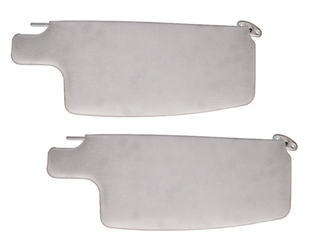 Sun Visors, Ivory, Compatible with VW Beetle 196577 & Convertible Bug