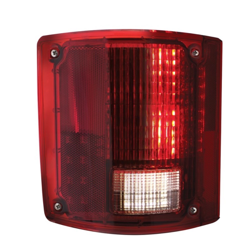 (2) 1973-87 Chevy GMC Truck LED Sequential Tail Lights with Flasher W/O