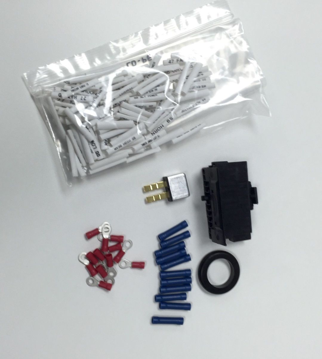 ... Universal 12v 24 Circuit 12 Fuse Wiring Harness Wire Kit V8 Rat Hot Rod GM ...