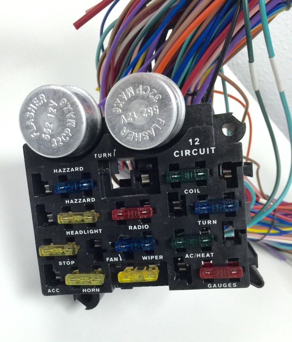 8 Circuit wiring harness