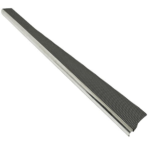 EMPI 15-3019 Gloss Black & Polished Edge Running Boards For All Beetle & Super Beetle