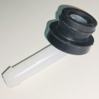 Master Cylinder Rubber Plug w/ Reservoir Inlet Tube - VW Bug Ghia 67-79 Type 3 67-74 Master Cylinder Rubber Plug w/ Reservoir Inlet Tube - VW Bug Ghia 67-79 Type 3 67-74