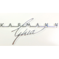 Karmann Ghia Script Emblem 1963-1974 343-853-905 Karmann Ghia Script Emblem 1963-1974 343-853-905