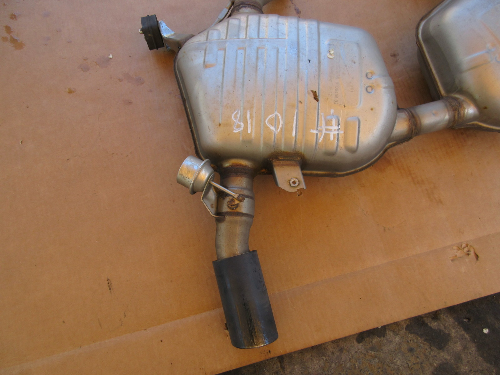 2013 BMW 335is 335i E92 Boysen 7604827 Exhaust Muffler 1018 PK Auto