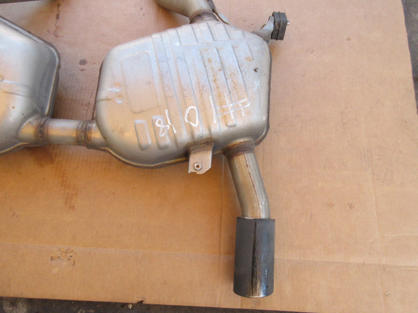 2013 BMW 335is 335i E92 Boysen 7604827 Exhaust Muffler 1018 PK Auto