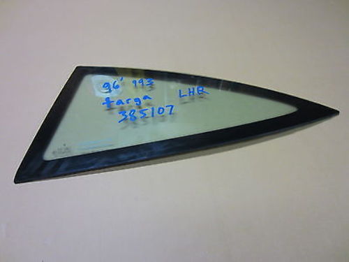 1996 Porsche 911 993 Targa Rear Quarter Window, Glass Drivers Side