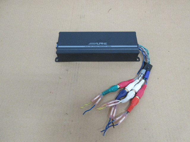 1999 BMW Z3 M Roadster E36 #1024 Alpine KTP-445U D 4-channel Head Amplifier