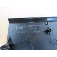 2003 BMW M3 E46 #1017 Passenger Right Side Door Sill Finishing Trim BLACK