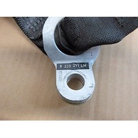 2003 BMW M3 E46 #1017 Rear Black Seatbelt Set W/ Clips Recievers Seat Belt