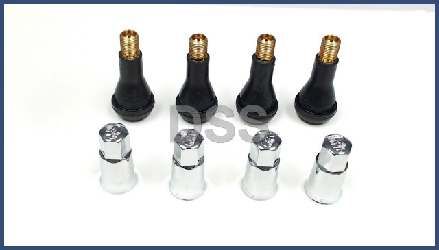 New Genuine Porsche Colored Crest Valve Stem Caps Cover Set OEM PNA70500200