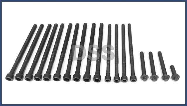 Ford F7TZ6065AC Knurled Head Bolt//Engine Cylinder Head Bolt 1 BOLT ONLY