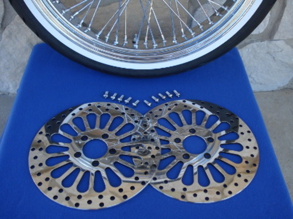 21X3.5 60 SPOKE FRONT WHEEL 120/7021 WWW SHINKO TIRE KIT HARLEY