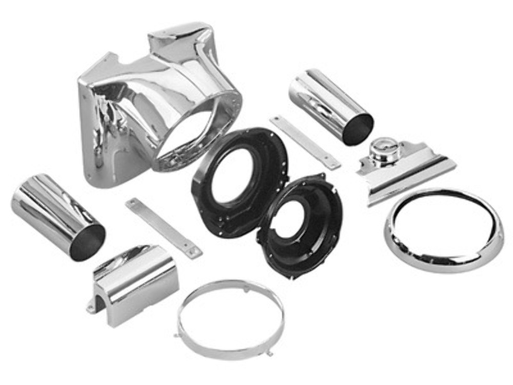 CHROME HEADLIGHT NACELLE FOR HARLEY FATBOY HERITAGE 19862004 KCINT