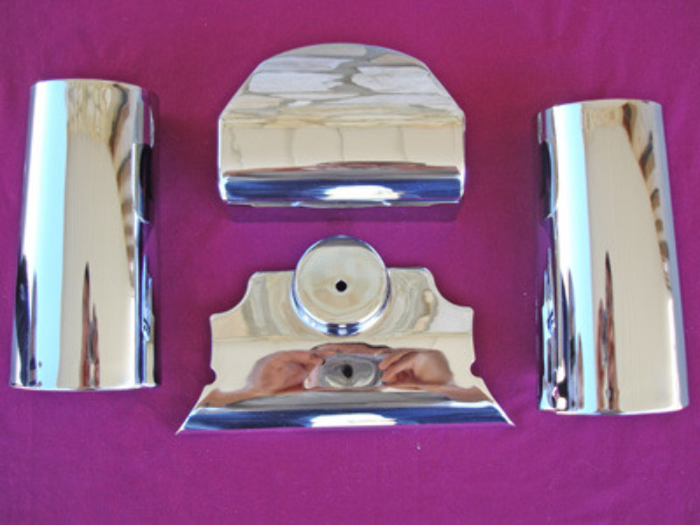 CHROME HEADLIGHT NACELLE FOR HARLEY FATBOY HERITAGE 19862004 KCINT