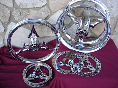 Chopper Hardware Chrome Rear Pulley Allen Bolts For Harley - 7/16 Chopper Hardware Chrome Rear Pulley Allen Bolts For Harley - 7/16