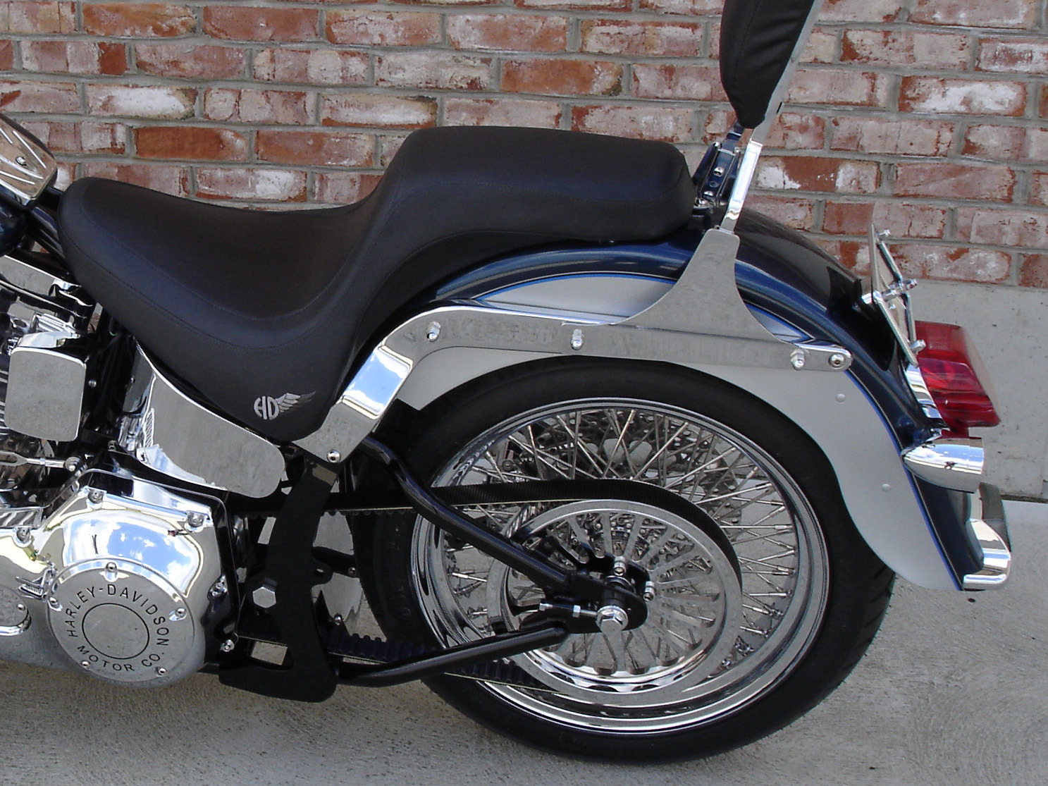 FRONT FENDER FOR HARLEY HERITAGE FAT BOY FLSTC FLSTN FLSTF REPL OE