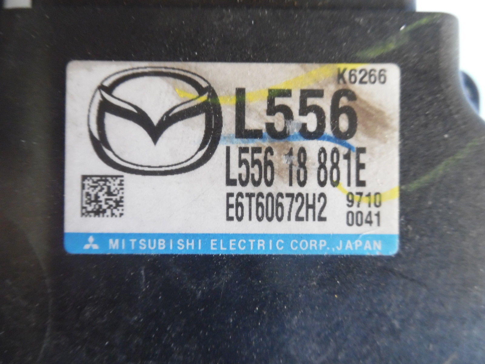 2010 10 MAZDA CX-7 2.5L FWD COMPUTER ENGINE CONTROL ECU ECM EBX  MODULE K534