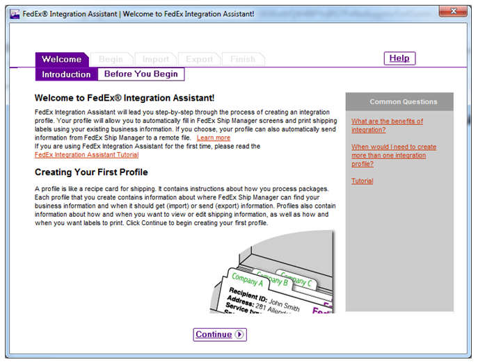 fedex batch label printing